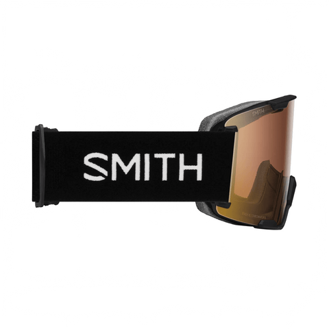 Goggles Smith Stash XL Black - ChromaPop Pro Photochromic Gold Mirror - Genetik Sport