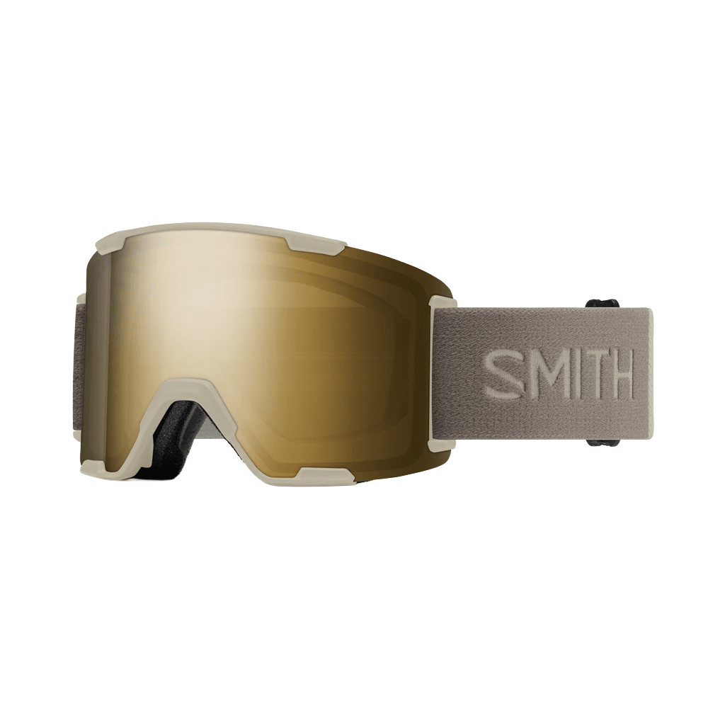 Goggles Smith Stash XL Chalk - ChromaPop Sun Black Gold Mirror - Genetik Sport