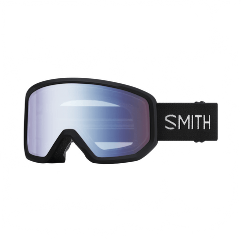 Goggles Smith Transfer Black - Blue Sensor Mirror - Genetik Sport