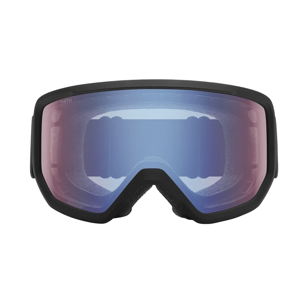 Goggles Smith Transfer Black - Blue Sensor Mirror - Genetik Sport