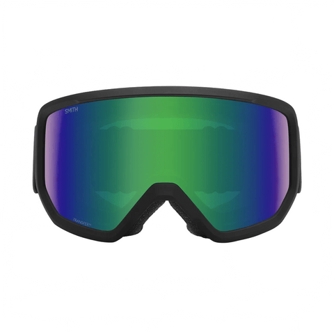 Goggles Smith Transfer Black - Green Sol-X Mirror - Genetik Sport