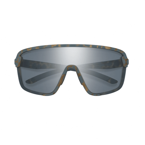 Sunglasses Smith Bobcat Matte Flint / Tarmac Tortoise - ChromaPop Slate / Clear - Genetik Sport