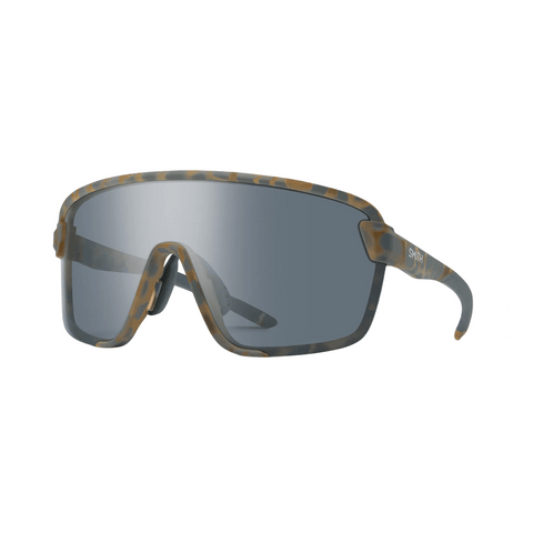 Sunglasses Smith Bobcat Matte Flint / Tarmac Tortoise - ChromaPop Slate / Clear - Genetik Sport