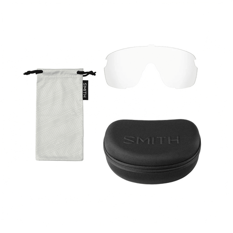Sunglasses Smith Bobcat Matte Flint / Tarmac Tortoise - ChromaPop Slate / Clear - Genetik Sport