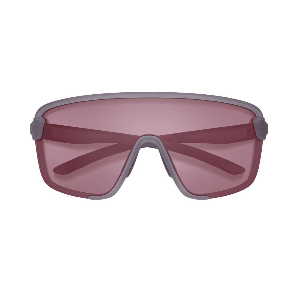 Sunglasses Smith Bobcat Matte Meteorite Crystal - ChromaPop Low Light Rose / Clear - Genetik Sport