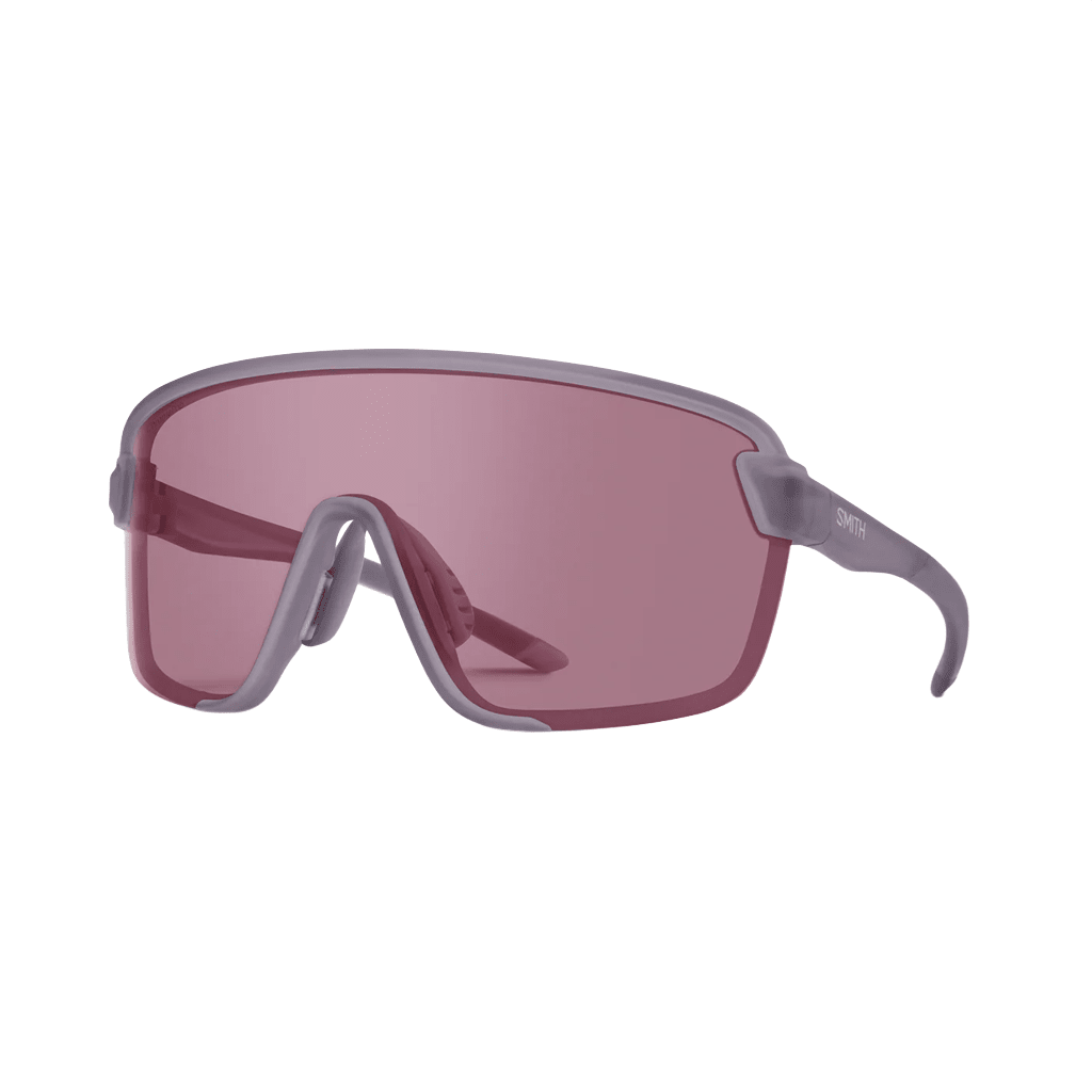 Sunglasses Smith Bobcat Matte Meteorite Crystal - ChromaPop Low Light Rose / Clear - Genetik Sport