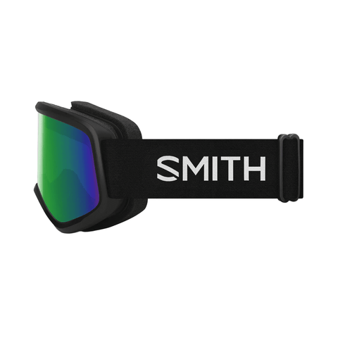 Youth Goggles Smith Snowday Black - Green Sol - X Mirror - Genetik Sport