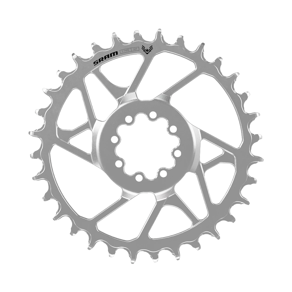 Chainring Sram Eagle 90 12sp 8 Bolts 32T - Silver - Genetik Sport