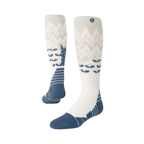 Socks Stance Snow Alpine Mid Poly - Pale Blue - Genetik Sport