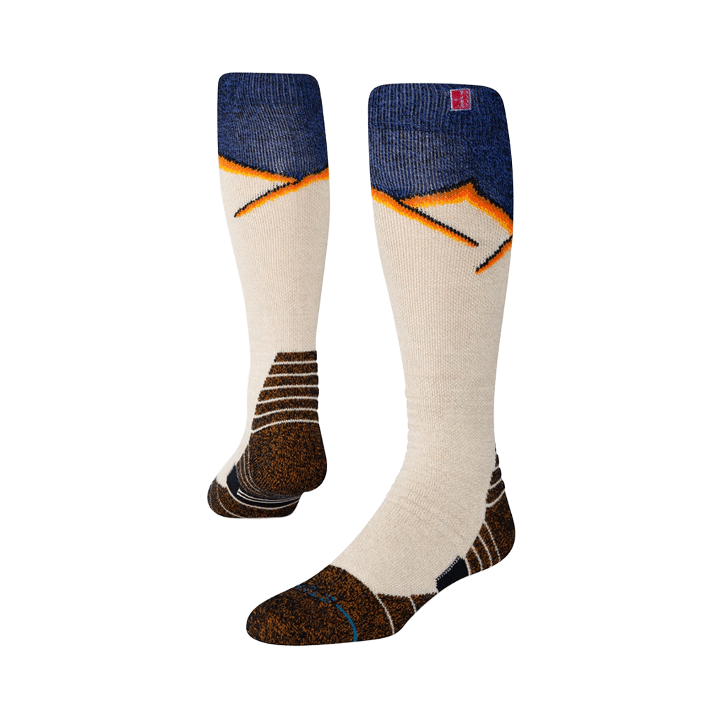 Socks Stance Snow Slopes Mid Cushion - Multi - Genetik Sport