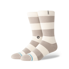 Socks Stance Stacked Up Crew - String Grey - Genetik Sport