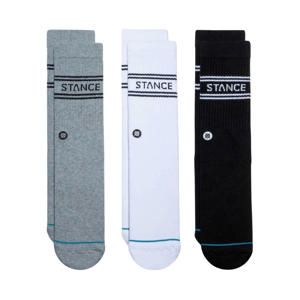 Socks Stance Vital Crew 3 - Pack - Multi - Genetik Sport