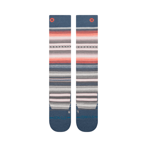 Socks Stance Womens Snow Curren Mid - Sea Blue - Genetik Sport