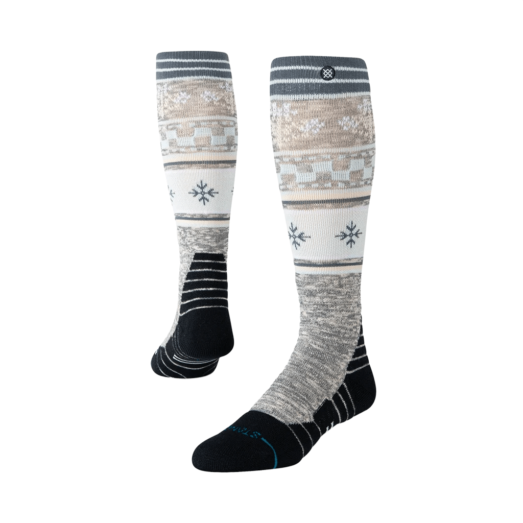 Socks Stance Womens Snow Flake Mid Poly - Iceblue - Genetik Sport