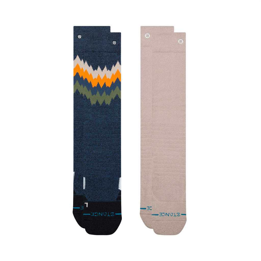 Socks Stance Youth Snow Thompson Mid 2 Pack Poly - Navyheather - Genetik Sport