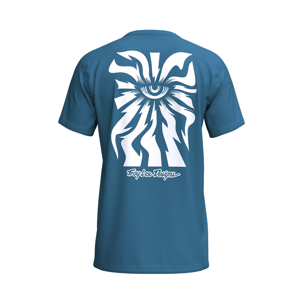 Jersey Troy Lee Designs Skyline SS One Eye - Aero Blue - Genetik Sport