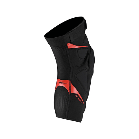 Troy Lee Design Raid Knee Guards - Black - Genetik Sport