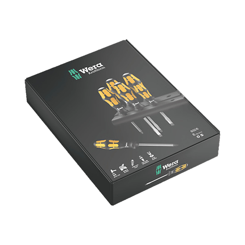 Screwdriver Set Wera Kraftform Chiseldriver - 6 Pieces - Genetik Sport