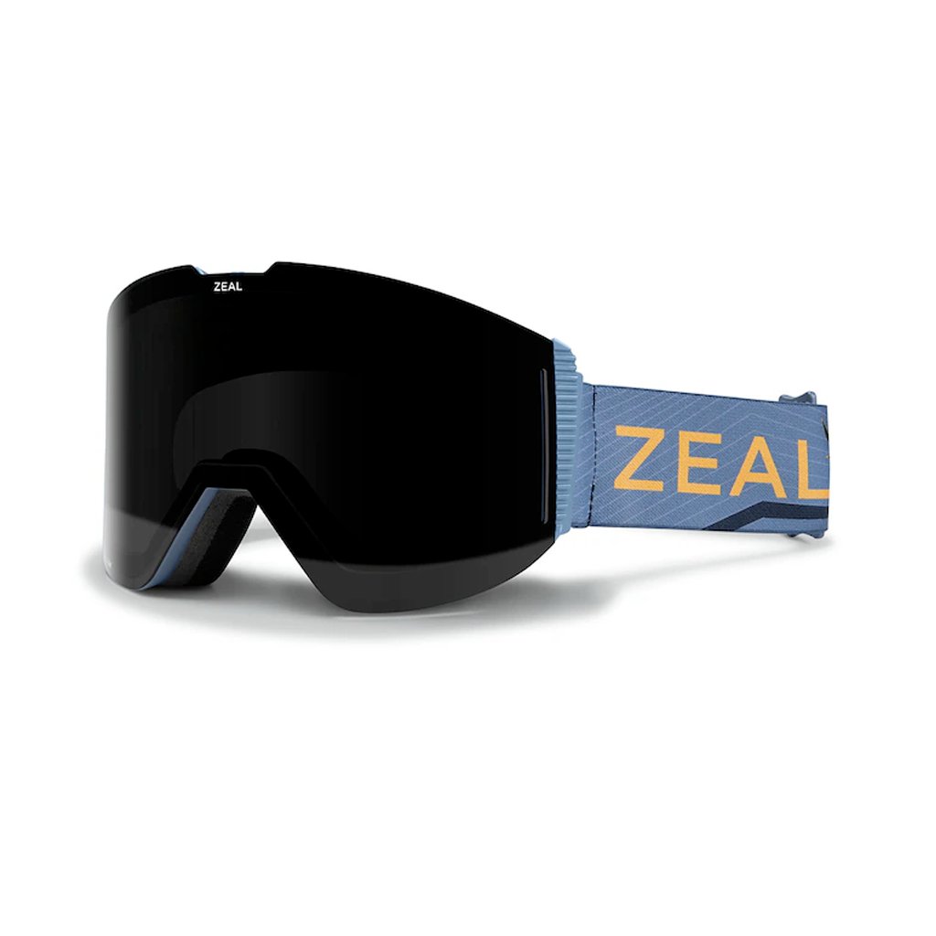 Goggles Zeal Lookout Laser Moose - Dark Grey + Sky Blue Mirror - Genetik Sport