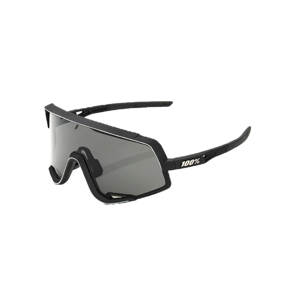 100% Sunglasses - Glendale - Soft Tact Black frame - Smoke Lens - Genetik Sport