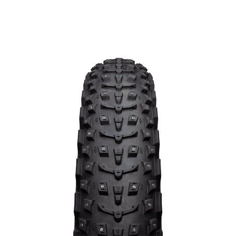 PNEU 45NRTH DILLINGER 5 27.5 X 4.5 TUBELESS FOLDING BLACK 120TPI 252 CONCAVE CARBIDE ALUMINUM STUDS - Genetik Sport