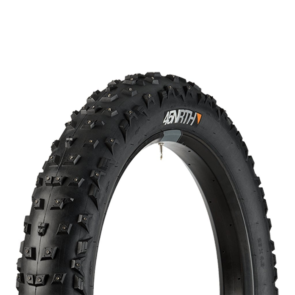 PNEU 45NRTH WRATHCHILD 26''X4.6 TR FOLDING 120TPI 224XL CONCAVE CARBIDE ALU STUDS - Genetik Sport