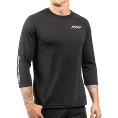 T-Shirt technique Fasthouse Rush Raglan Noir - Genetik Sport