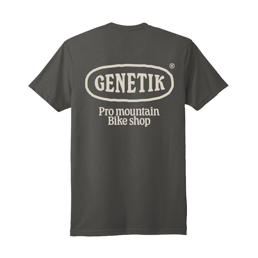 Genetik Ellipse T-Shirt Charcoal - Genetik Sport