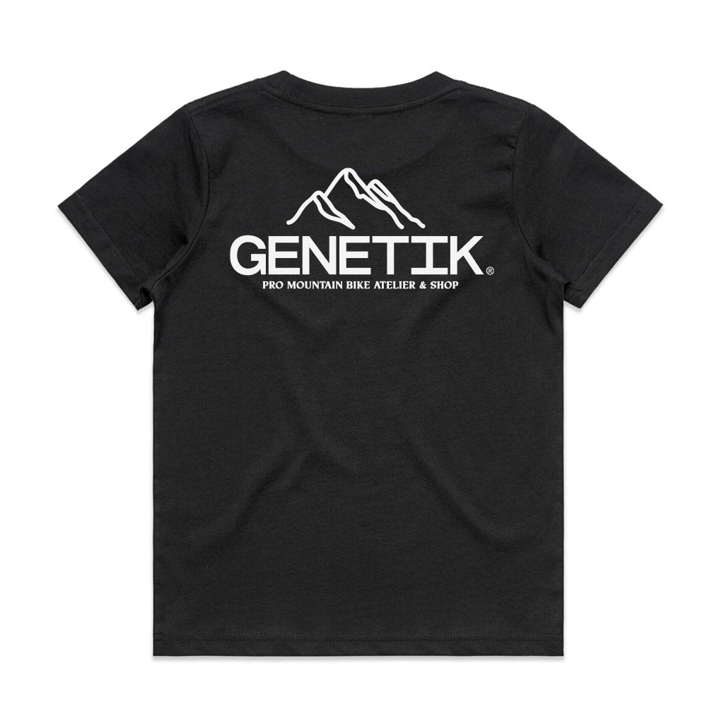 Tech Tee Genetik Youth MTN 2.0 Black - Genetik Sport