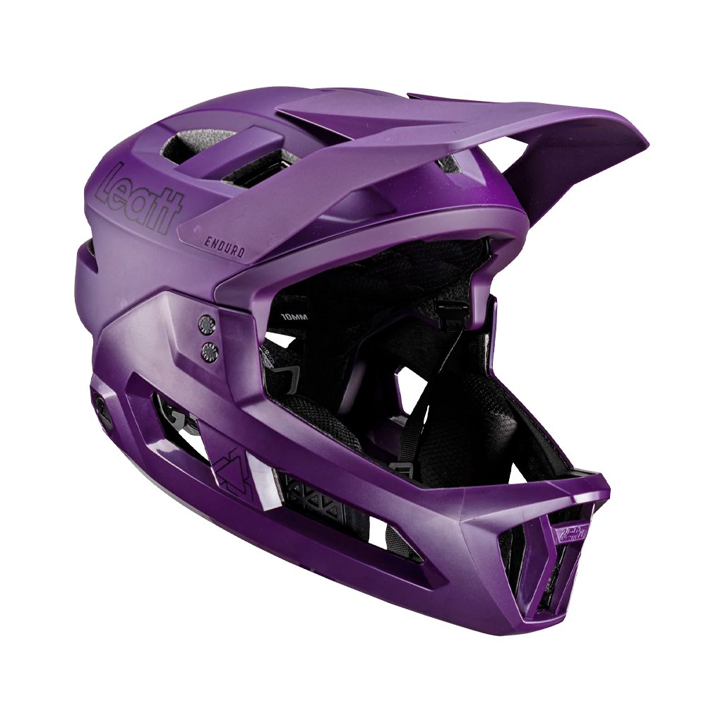 Helmet Leatt Enduro 2.0 V24 - Purple - Genetik Sport