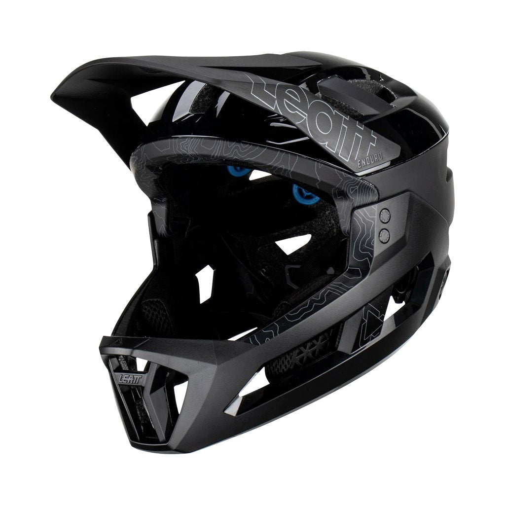 Helmet Leatt Enduro 3.0 V23 - Stealth - Genetik Sport