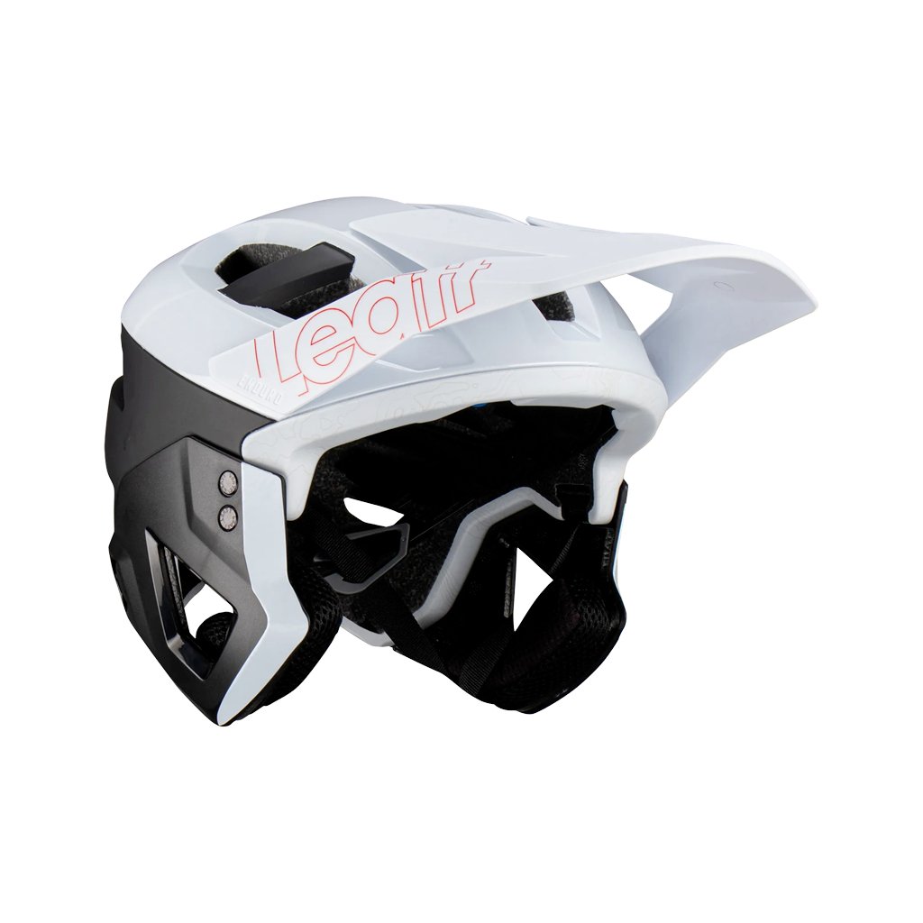 Helmet Leatt Enduro 3.0 V23 - White - Genetik Sport