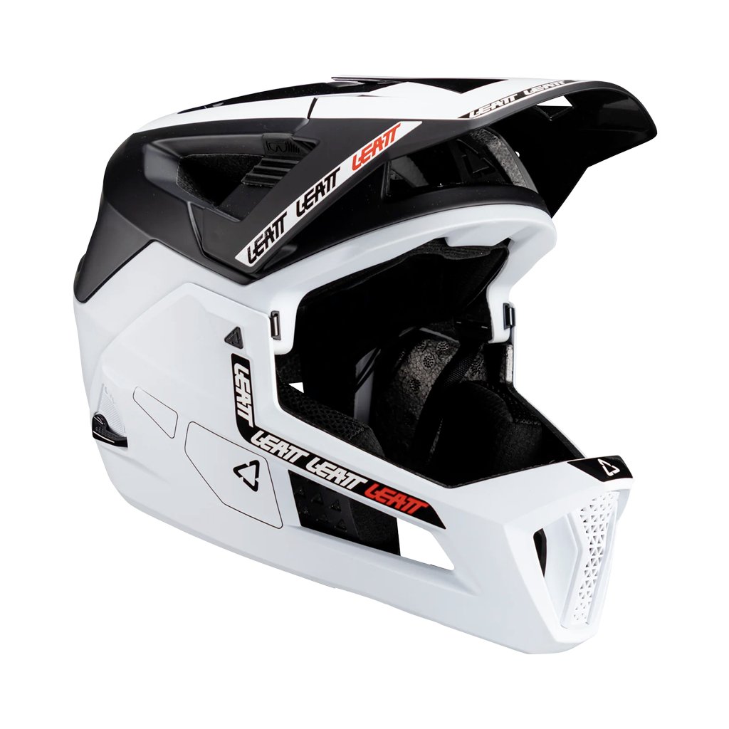 Helmet Leatt Enduro 4.0 V24 - White - Genetik Sport