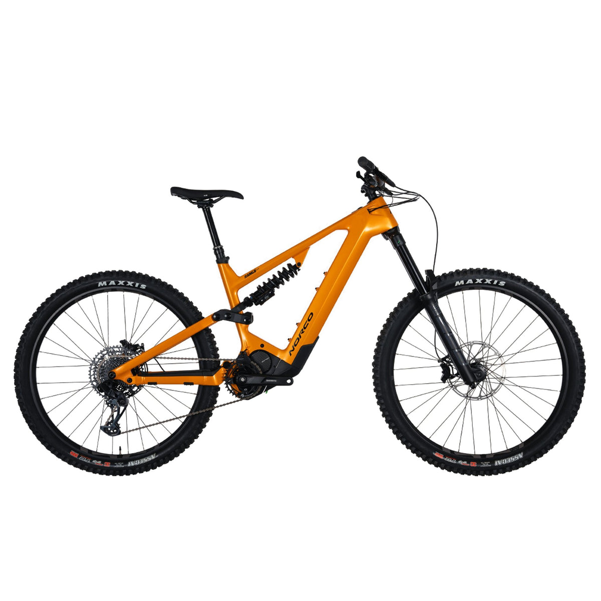 E-Bike Norco Range VLT C2 29’’ 2022 Orange/Black - Genetik Sport