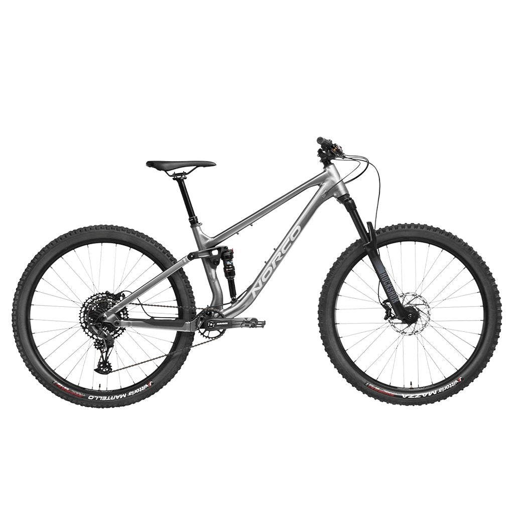 Vélo Norco Fluid FS A3 29’’ Gris/Argent - Genetik Sport