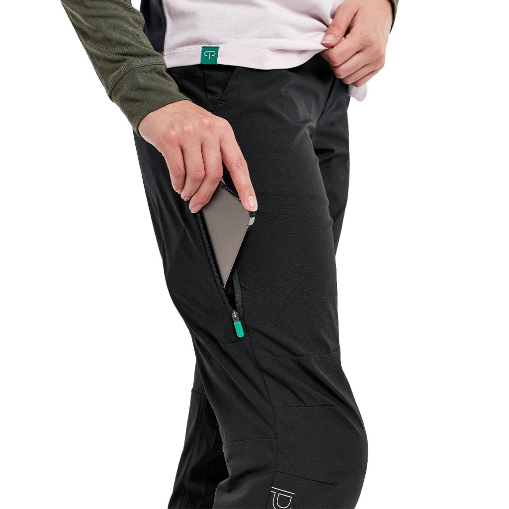 Pantalon Peppermint MTB Noir - Genetik Sport