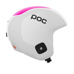 Casque Poc Skull Dura Jr Hydrogen White/Fluorescent Pink - Genetik Sport