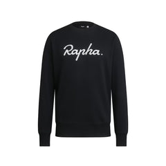 Sweatshirt Rapha Logo Black/White - Genetik Sport
