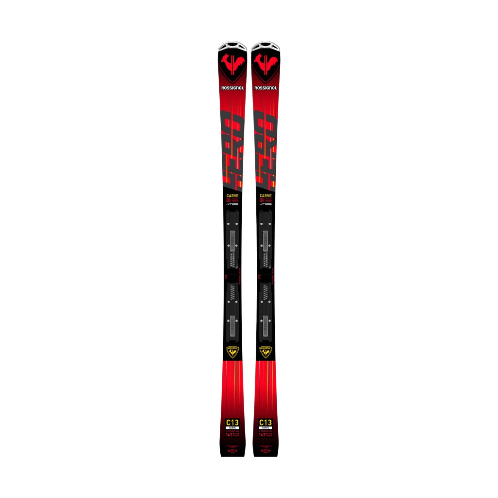 Skis Rossignol Hero Carve (Konect) + SPX 12 Konect GW B80 Black/Hot Red - Genetik Sport